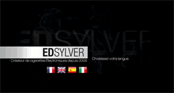 Desktop Screenshot of edsylver.com